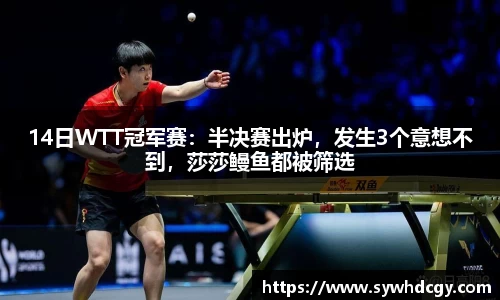 14日WTT冠军赛：半决赛出炉，发生3个意想不到，莎莎鳗鱼都被筛选